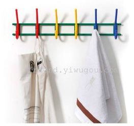 厂家直销G060六联挂衣钩 实用与美观的家居日用选择